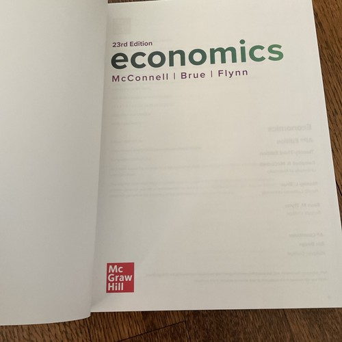 Economics, AP Edition, 2025, 23rd Edition, Hardcover by McConnell, Brue, Flynn - Picture 7 of 10