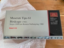 CMC | 1:18 | Maserati Tipo 61 Birdcage 1960 | Nürburgring Gurney | ORIGINAL BOX