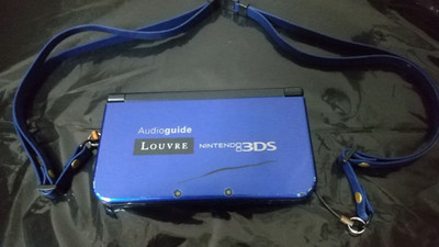 Audio Guide Louvre New 3DS XL Konsole Museum Selten Limited Edition JAPAN JP
