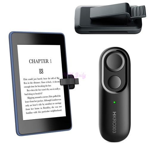 Rechargeable Clicker Remote Page Turner for Ereaders Kindle Kobo w/Photo Video - Afbeelding 17 van 28