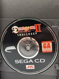 Dungeon Master II: Skullkeep (Sega CD, 1994) CIB Complete W/Foam - Clean Disc