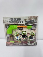 Blue Sky Desktop Shooting Set Zombie Rubber Band Gun Desk Toy Gift
