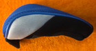 FAIRWAY WOOD HEADCOVER BLUE - BLACK - SILVER HAS #7 TAG — photo 3