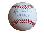 New ListingJOAQUIN ANDUJAR Signed OML Baseball St Louis Cardinals INSCRIBED 1982 WSC * JSA