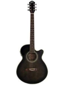 エレガットギター（クラシック）　オスカーシュミット（黒） Amazon | Oscar Schmidt オスカーシュミット Acoustic/エレキギター