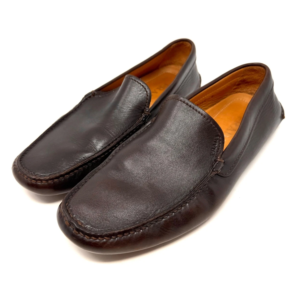 PRADA Loafer Brown Casual Shoes for Men for sale | eBay