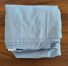 EUC Mainstay Twin Sheet Set-Flat Fitted, No Pillow Case, Light Blue