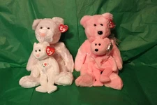 Ty Mugungwha & Sakura Beanie and Buddy Lot of 4 with Tags