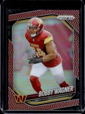 2025 Panini Prizm Bobby Wagner Pigskin #/180 Commanders