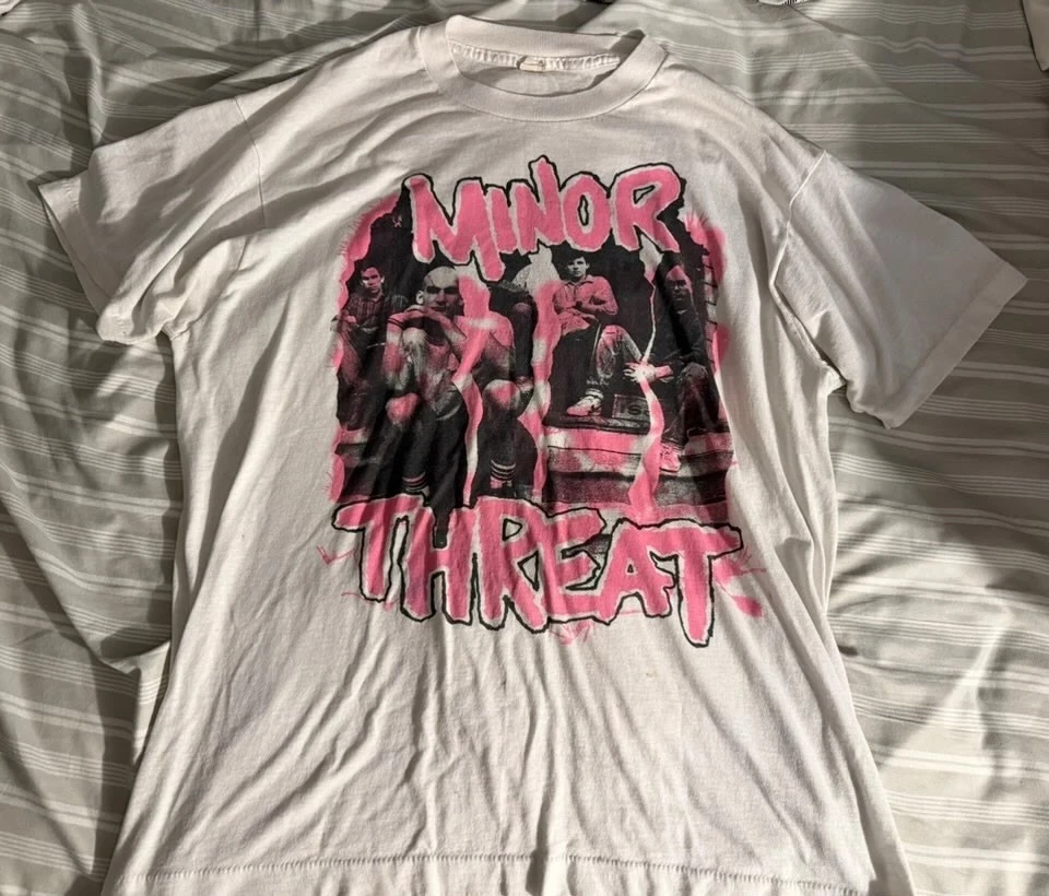 vintage minor threat shirt products for sale | eBay