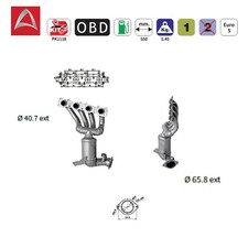 Catalyseurs BMW SERIE 1