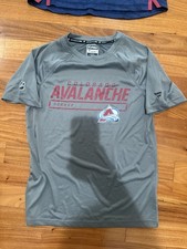 Colorado Avalanche Fanatics Authentic Pro Shirt Player Issued Medium