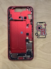 iPhone 14 Red Back Frame Housing OEM Original Replacement W Small Parts Grade B