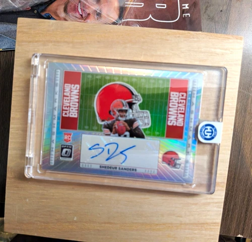 2025 Donruss Optic Shedeur Sanders Base (RAW)