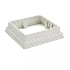 Trex Transcend 6 in. x 6 in. Classic White Composite Post Sleeve Skirt