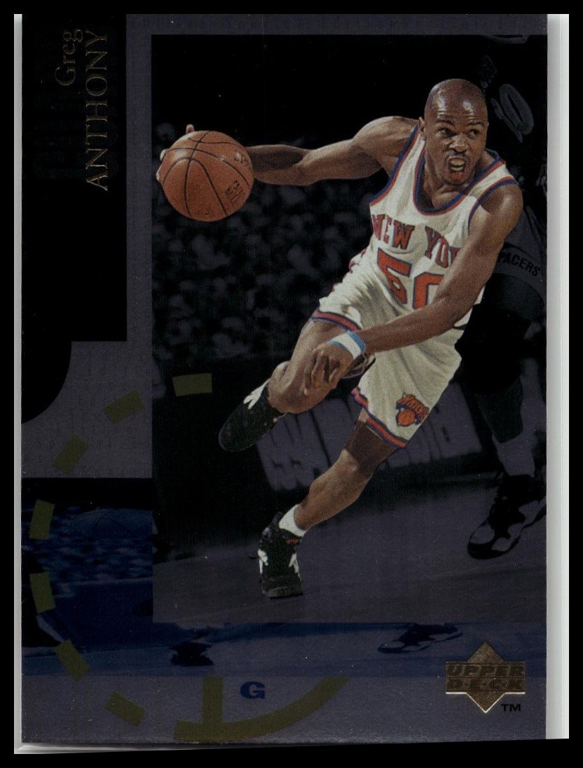 1994-95 Upper Deck #SE59 Greg Anthony Special Edition Gold