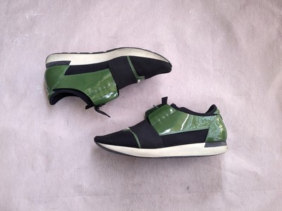 Balenciaga Men's Balenciaga Arena Low Green Balenciaga