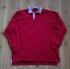 Vtg Polo Ralph Lauren Rugby Style Long Sleeve Sweatshirt T Shirt Size L