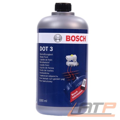 1 LITER BOSCH BREMSFLÜSSIGKEIT DOT3 DOT 3 1987479101 31781568