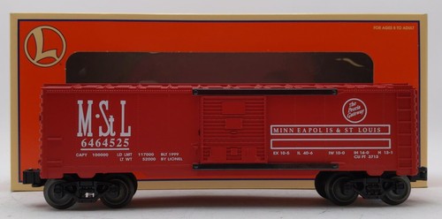 Coche de carga Lionel 6-29237 calibre O Minneapolis y St. Louis #6464525 LN/caja | Condition: Used