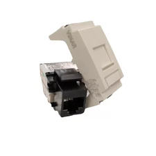 Vimar Idea 16358.6.B Socket Rj45 Amp/Tyco Cat5E Utp White