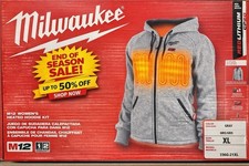Milwaukee 306G-21XL Heated Jacket Hoodie Kit , GRAY , Size XL, Women