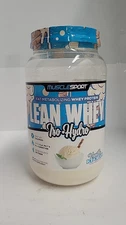 Musclesport Lean Whey, Iso-Hydro, Vanilla Ice Cream, 2 lbs (908 g) Exp 1/26 NEW