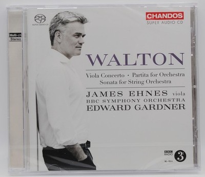 JAMES EHNES WALTON Viola Concerto Sonata Partita BBC Symphony Classical CD