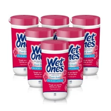Wet Ones Antibacterial Hand Wipes, Fresh Scent Wipes | Antibacterial Wipes, 