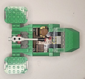 LEGO Star Wars 7124 Flash Speeder 100% Complete w/ Naboo Guard & Instructions 20