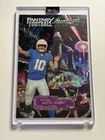 Justin Herbert 2026 Wild Card Mammoth Atompunk Disco #d 1/1 Oversized