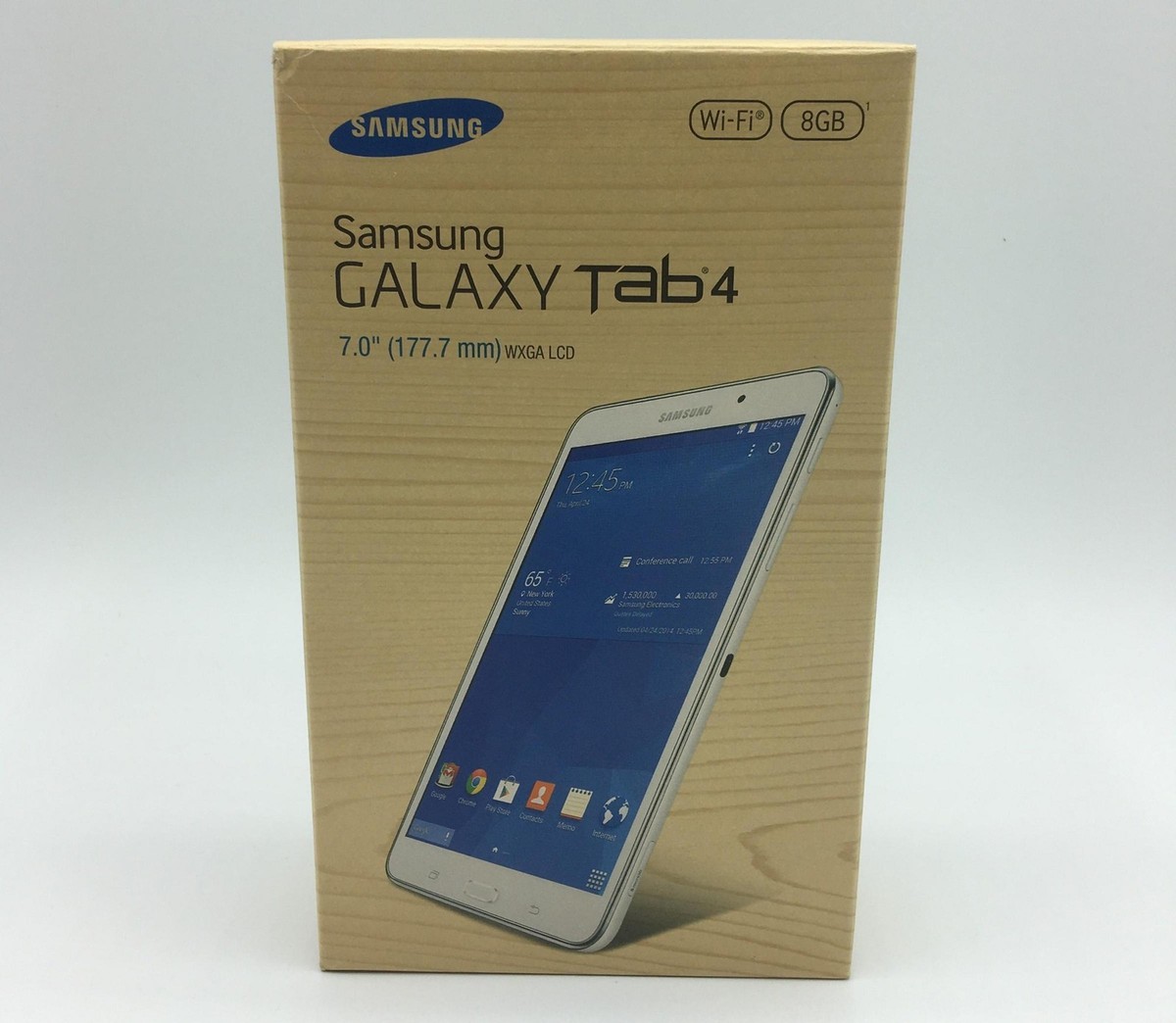 Samsung Galaxy Tab 4 Tablet Wi-Fi Bluetooth 8gb 7-Inch - White (SM