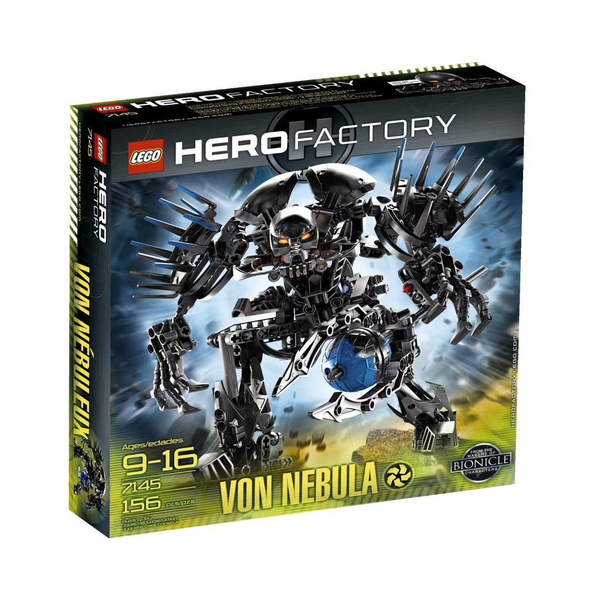 LEGO HERO Factory: Von Nebula (7145) for sale online | eBay