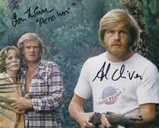 AL CLIVER & MCCULLOCH signed autograph 20x25cm zombie in person autograph COA