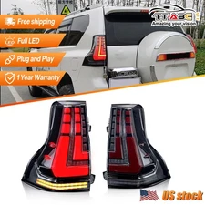 LED Tail Lights Assembly For Toyota Land Cruiser Prado 2010-21 GX460 Sequential