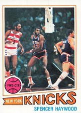 SPENCER HAYWOOD 1977-78 TOPPS BASKETBALL #88