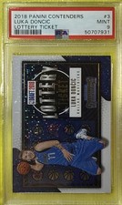 2018-19 Panini Contenders - Lottery Ticket Luka Dončić #3 (RC)