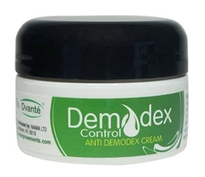 DEMODEX CONTROL Face Cream for Humans With Demodex Mites, Rosacea, Acne - 0.5 oz
