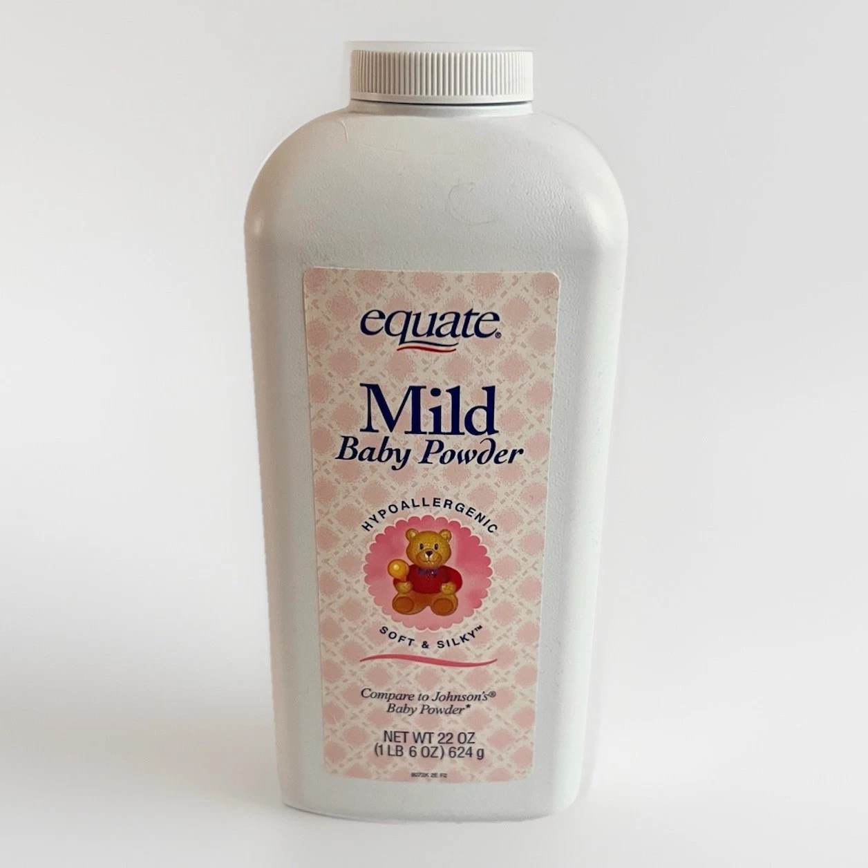 VTG Equate With Talc Mild Baby Powder 22oz FULL Bottle NOS USA Read
Opens in a new window or tab
