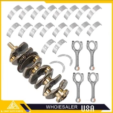 For Toyota Scion Engine Crankshaft+Con Rods+Bearings Set Rav4 Highlander tC xB