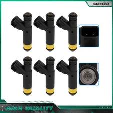 For Ford Mustang 1999-2000 V6 3.8L 6PCS Fuel Injectors YR3Z9F593AB