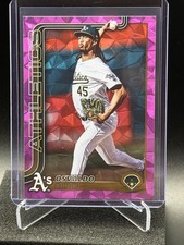 Osvaldo Bido 2025 Topps Pink Diamante Foilboard #565 - Athletics