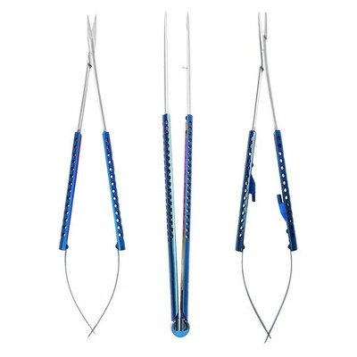 3X Dental Surgical Atraumatic Micro Surgery Castroviejo Instrument Kit Titanium