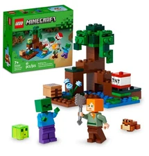 LEGO Minecraft: The Swamp Adventure (21240) 65 Pieces