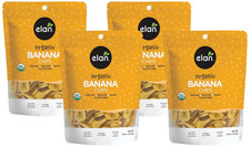 Organic Banana Chips, 4.8 Oz, Non-Gmo, Vegan, Gluten-Free, Kosher, Sweetened wit