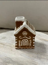 Gingerbread House Toothpick Holder Christmas Holiday