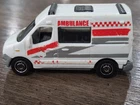 Vintage 2011 Matchbox Renault Master Ambulance Toy Truck White