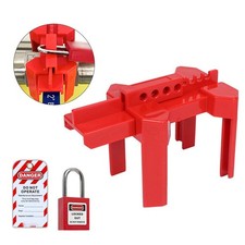 Adjustable Ball Valve Lockout Device for Residential and Industrial Use