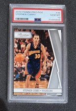 2010 Panini Prestige - #36 Steph Curry - PSA 10