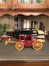 Fisher Price Great Adventure Wild Western Town Cannonball Coach 77056 Vintage